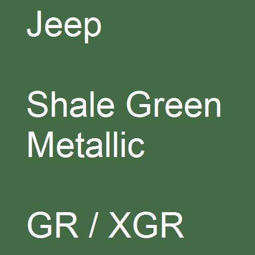 Jeep, Shale Green Metallic, GR / XGR.